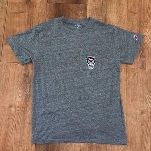 Gray NC State Wolfpack T-Shirt